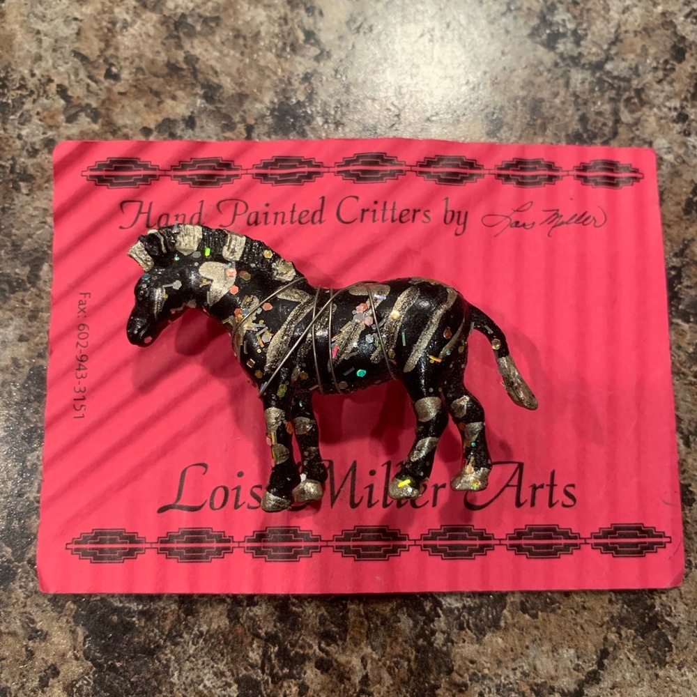 Zebra pin